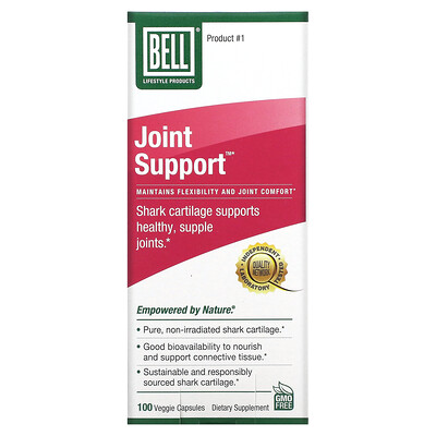 

Bell Lifestyle Joint Support 100 Veggie Capsules