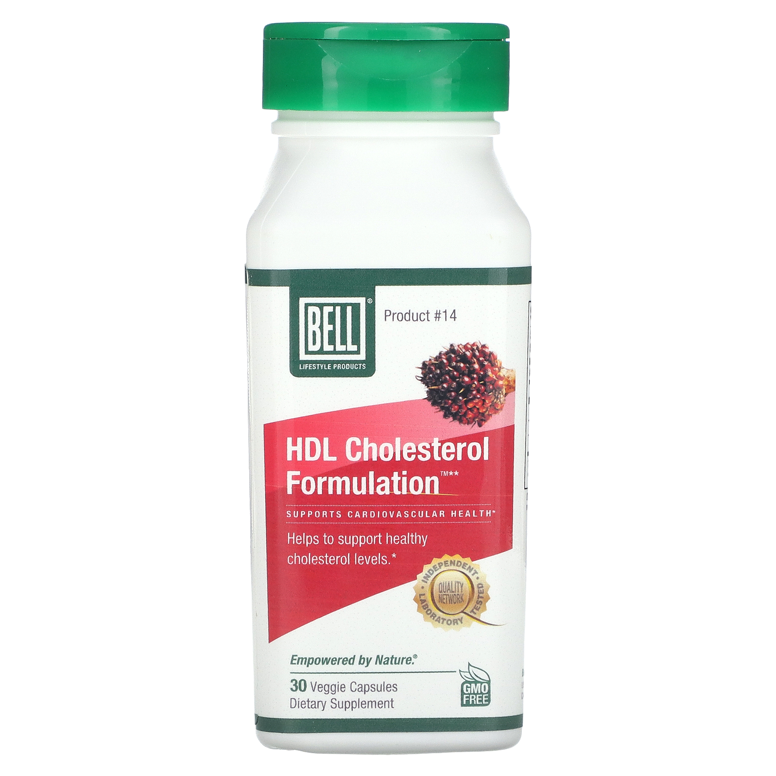 Bell Lifestyle, HDL Cholesterol Formulation , 30 Veggie Capsules