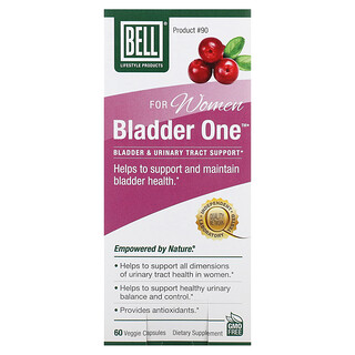 Bell Lifestyle, Voor vrouwen, Bladder One, 60 Veggie Capsules