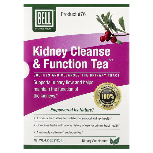Bell Lifestyle Kidney Cleanse & Function Tea™, 4.2 oz (120 g)