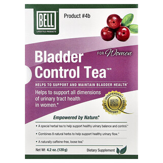Bell Lifestyle, Bladder Control Tea™, Untuk Wanita, Tanpa Kafein, 4.2 oz (120 g)