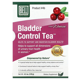 Bell Lifestyle, Bladder Control Tea™, Para mujeres, Sin cafeína, 120 g (4,2 oz)