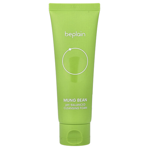 Beplain, Mung Bean, pH-Balanced Cleansing Foam, pH-neutraler Reinigungsschaum, 80 ml (2,7 fl. oz.)
