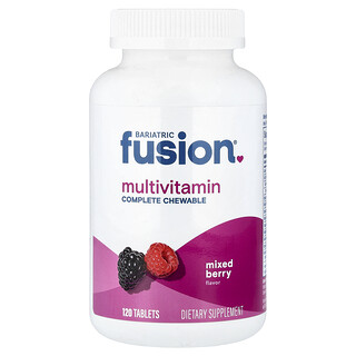 Bariatric Fusion, 多維生素，什錦漿果味，120 片