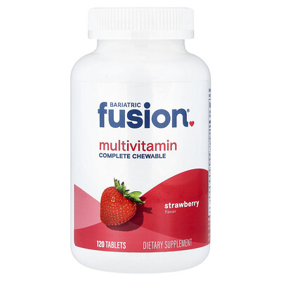 Product Image for Bariatric Fusion, Multivitamin, Strawberry, 120 Tablets