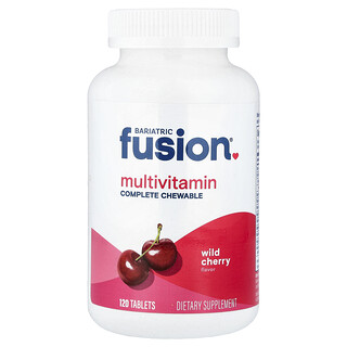 Bariatric Fusion, Multivitamin, Wild Cherry, 120 Tablets
