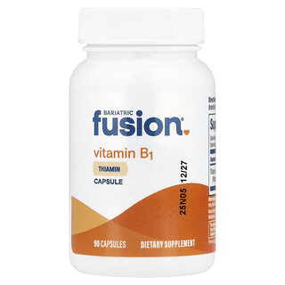Bariatric Fusion, витамин B1, 90 капсул (100 мг в 1 капсуле)
