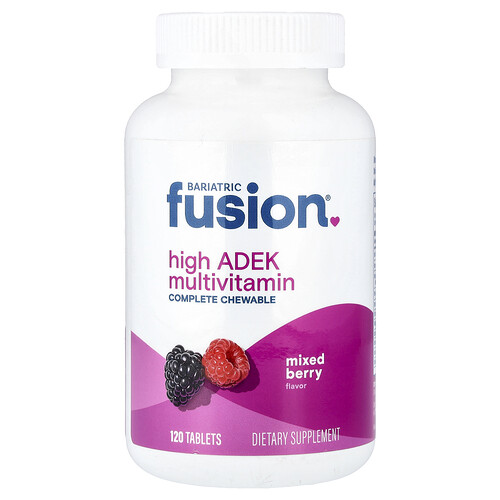 Bariatric Fusion High ADEK Multivitamin, Mixed Berry, 120 Tablets