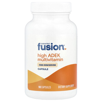 Bariatric Fusion, Suplemento multivitamínico con alto contenido de ADEK, 90 cápsulas
