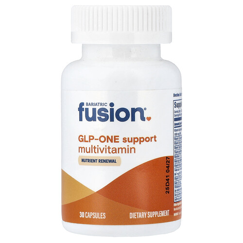Bariatric Fusion, Suplemento multivitamínico de refuerzo GLP-One, 30 cápsulas