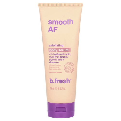 b.fresh, Smooth AF, Exfoliating Body Serum, Peeling-Körperserum, 236 ml (8 fl. oz.)