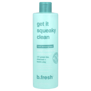 b.fresh, Get It Squeaky Clean, Acondicionador de limpieza profunda, Para cabello graso, Limoncillo exuberante, 355 ml (12 oz. líq.)