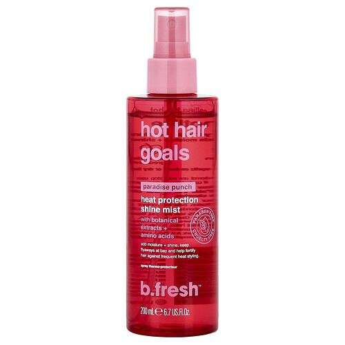 B.fresh Heat Protection Shine Mist, Paradise Punch, 6.7 fl oz (200 ml)