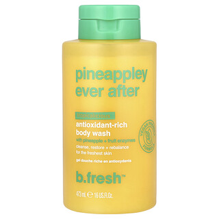 b.fresh, Pineappley Ever After, Jabón líquido para el cuerpo rico en antioxidantes, Tropicalicious, 473 ml (16 oz. líq.)