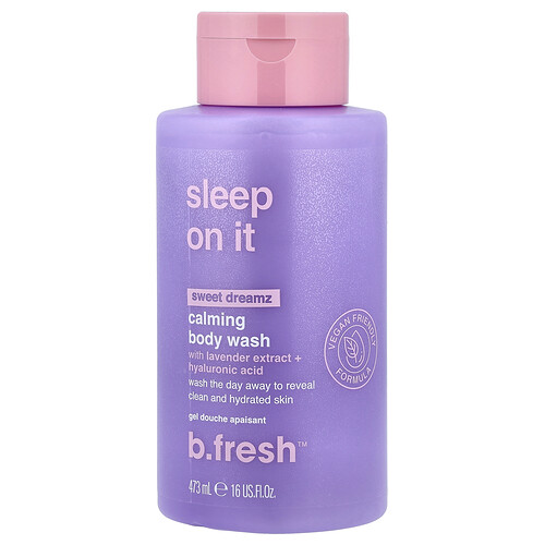 B.fresh Sleep On It, Calming Body Wash, Sweet Dreamz, 16 fl oz (473 ml)