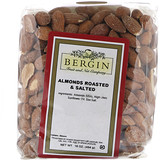 Bergin Fruit and Nut Company, Обжаренный соленый миндаль, 16 унций (454 г) отзывы
