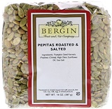 Bergin Fruit and Nut Company, Обжаренные и подсоленные тыквенные семечки, 14 унций отзывы
