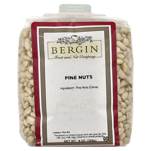 Bergin Fruit and Nut Company, Pinienkerne, 9 oz (255 g)
