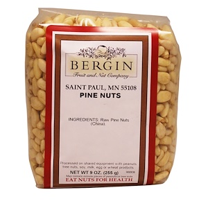 Купить Bergin Fruit and Nut Company, Кедровые орехи, 9 унций (255 г)  на IHerb