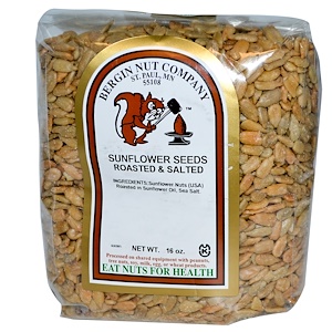 Бергин Фрут и Нат Кампани, Sunflower Nuts, Roasted & Salted, 16 oz (454 g) отзывы
