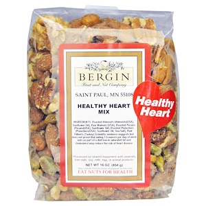 Bergin Fruit and Nut Company, Heart Healthy Mix, 16 oz (454 g)