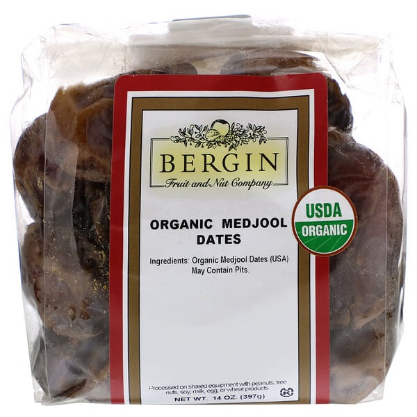 Bergin Fruit and Nut Company, Organic Medjool Dates, 14 oz (397 g)