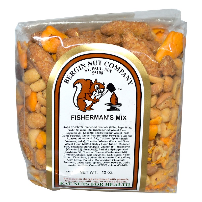 Bergin Fruit and Nut Company, Fisherman's Mix, 12 oz iHerb