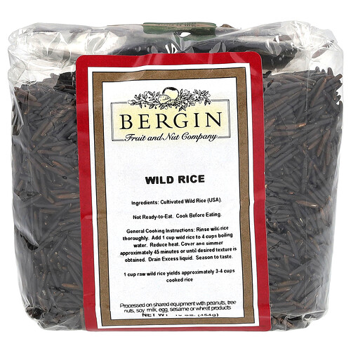 Bergin Fruit and Nut Company, Wild Rice, 16 oz (454 g)