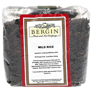 Bergin Fruit and Nut Company, Wilde rijst, 16 oz (454 g)