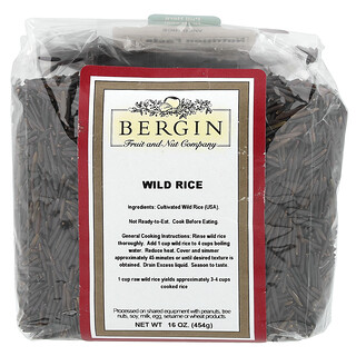 Bergin Fruit and Nut Company, 野生稻米，16 盎司（454 克）