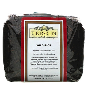 Бергин Фрут и Нат Кампани, Wild Rice, 16 oz (454 g) отзывы покупателей