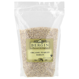 Bergin Fruit and Nut Company, 有机珍珠大麦，21 盎司（596 克）