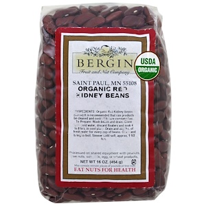 Отзывы о Бергин Фрут и Нат Кампани, Organic Red Kidney Beans, 16 oz (454 g)