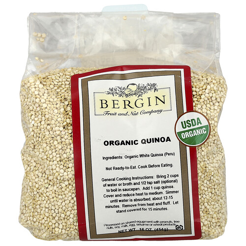 Bergin Fruit And Nut Company Organic Quinoa, 16 oz (454 g)