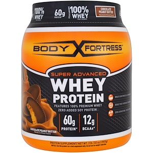 Body Fortress, Профессиональный порошок сывороточного протеина, шоколадное арахисовое масло, 2 фунта (907 г)