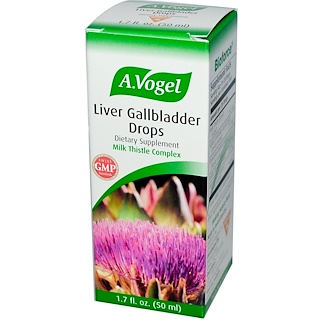 A Vogel, Liver Gallbladder Drops, 1,7 жидких унций (50 мл)