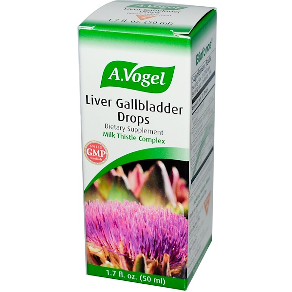 A Vogel, Liver Gallbladder Drops, 1,7 жидких унций (50 мл)