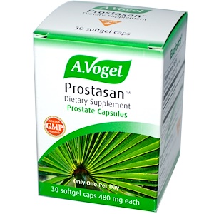 A Vogel, Prostasan от простатита, 480 мг, 30 капсул инструкция, применение, состав, противопоказания