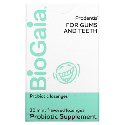 

BioGaia Prodentis For Gums And Teeth Mint 30 Lozenges