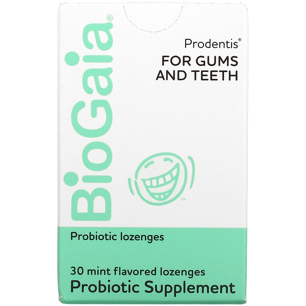 BioGaia‏, Prodentis For Gums And Teeth, Mint Flavor, 30 Lozenges