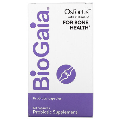 

BioGaia Osfortis With Vitamin D, 60 Capsules