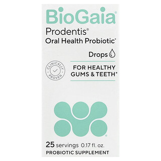 BioGaia, Prodentis®, probiotické kvapky, 200 miliónov CFU, 5 ml
