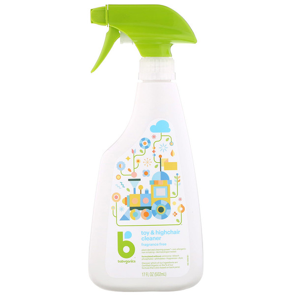 BabyGanics, ΠΡΠΈΡΠ°ΡΡΠ΅Π΅ ΡΡΠ΅Π΄ΡΡΠ²ΠΎ Π΄Π»Ρ ΠΈΠ³ΡΡΡΠ΅ΠΊ ΠΈ ΡΡΡΠ»ΡΡΠΈΠΊΠΎΠ², Π±Π΅Π· ΠΎΡΠ΄ΡΡΠ΅ΠΊ, 17 ΠΆ. ΡΠ½ΡΠΈΠΉ (502ΠΌΠ»)