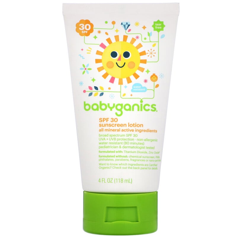 babyganics sunscreen ingredients