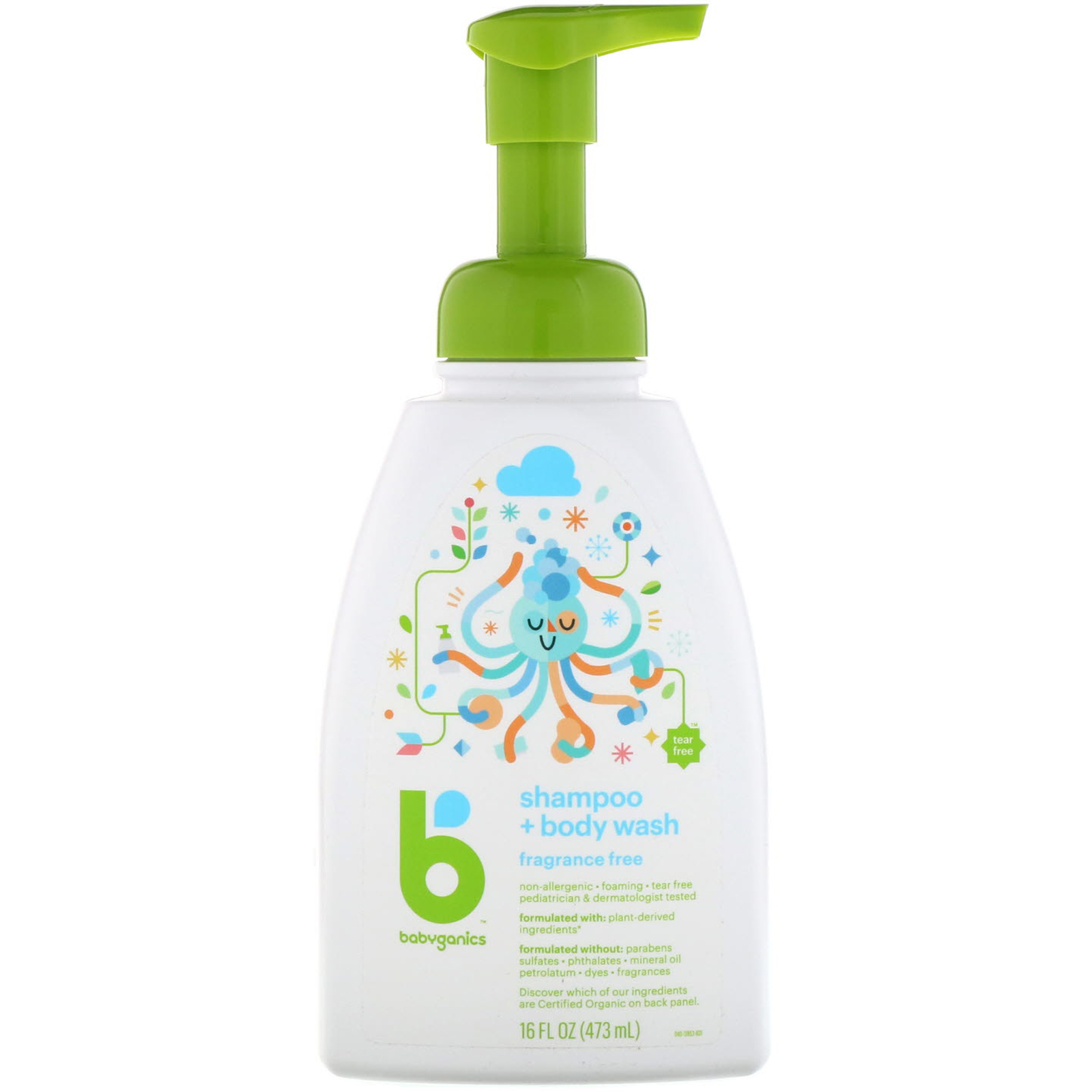 babyganics shampoo and body wash