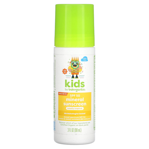Babyganics Baby Organics Sunscreen Spray Babyganics Mineral-Based