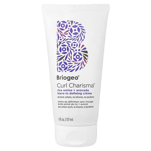 Briogeo, Curl Charisma™, Leave-In Defining Creme mit Reis-Aminosäure + Avocado, 177 ml (6 fl. oz.)