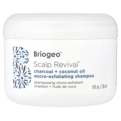 Product Image for Briogeo, Scalp Revival , Charcoal + Coconut Oil Micro-Exfoliating Shampoo, 8 fl oz (236 ml)