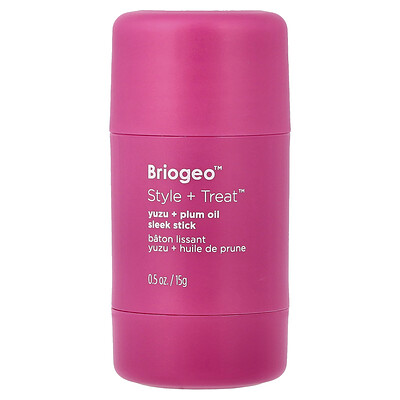Briogeo, Style + Treat™, Barrita elegante con aceite de ciruela y Yuzu, 15 g (0,5 oz)