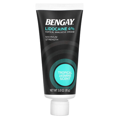 

Bengay Maximum Strength Lidocaine Tropical Jasmine 3 oz (85 g)